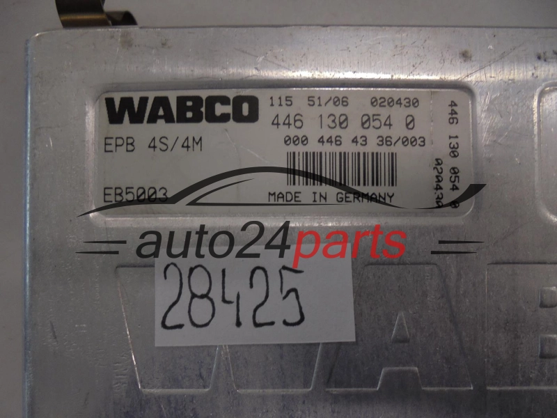 ABS STEROWNIK EPB 4S/4M MERCEDES ACTROS 0004464336, A0004464336, A 000 446 43 36 /004, 4461300540, 446 130 054 0, EB5003