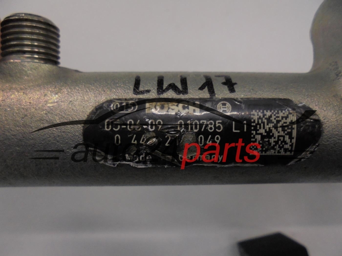 LISTWA WTRYSKOWA DIESEL OPEL 1.7 CDTI 0445214049