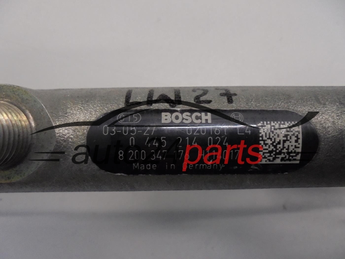 LISTWA WTRYSKOWA DIESEL OPEL RENAULT 1.9 DCI 0445214024 8200347176