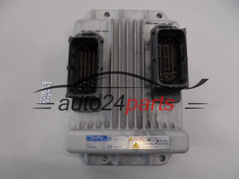 KOMPUTER STEROWNIK SILNIKA OPEL CORSA COMBO MERIVA 1.7 CDTI ISUZU 898074 1470, 8980741470, DENSO 112500-0280, 1125000280, GM 98074 147, 98074147