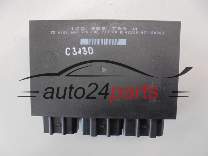 CENTRALKA MODUL STEROWNIK KOMFORTU VW VOLKSWAGEN PASSAT, AUDI, SKODA OCTAVIA 1.6, 1C0 959 799 A, 1C0959799A, 5DK 008 213-00, 5DK00821300