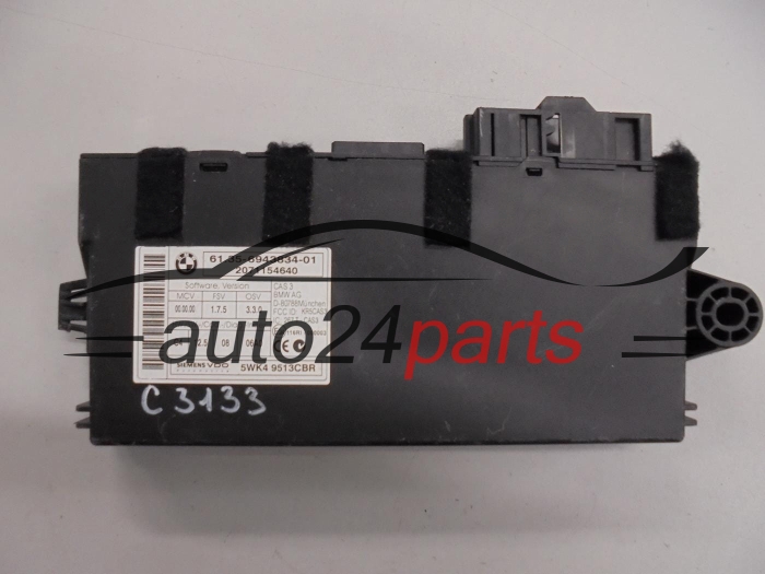 STEROWNIK CENTRALKA CAS 3 BMW 6135694383401, 61.35-6943834-01, 61.35 - 6943834 - 01 5WK49513CBR 5WK49513 CBR
