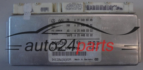 ABS ESP MERCEDES 0265109539 A2115406045 A2115454932 A2114480302 A2114480202