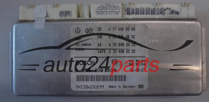 ABS ESP MERCEDES 0265109539 A2115406045 A2115454932 A2114480302 A2114480202