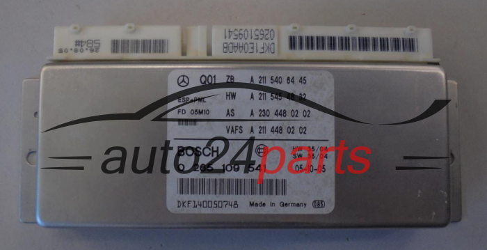 MERCEDES 0265109541 A2115406445 A2115454832 A2304480202 A2114480202
