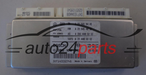 MERCEDES 0265109541 A2115406445 A2115454832 A2304480202 A2114480202