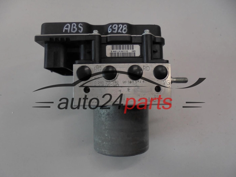 ABS POMPA I STEROWNIK PEUGEOT BOSCH 0265251233, 9666957480, 0265951474