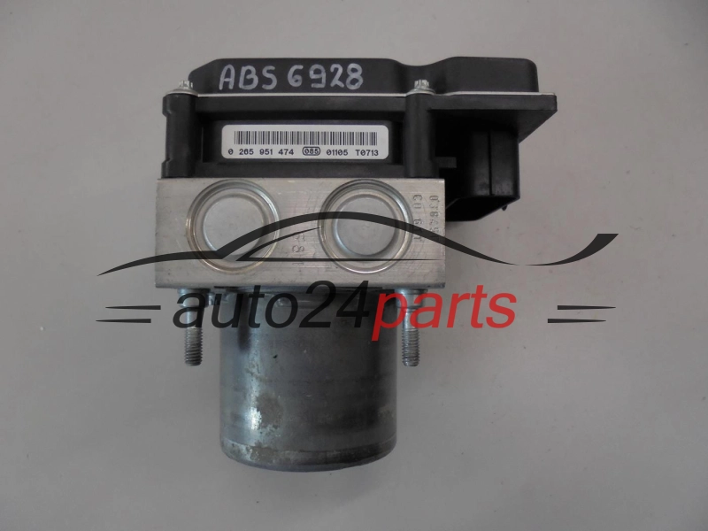 ABS POMPA I STEROWNIK PEUGEOT BOSCH 0265251233, 9666957480, 0265951474