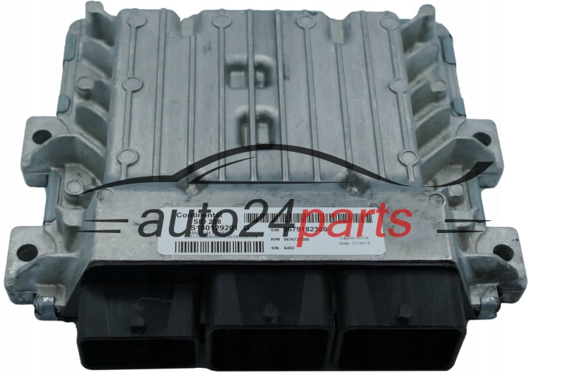 PLUG AND PLAY KOMPUTER STEROWNIK SILNIKA CITROEN PEUGEOT CONTINENTAL S180129201 G, S180129201G, 9679182380