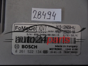 KOMPUTER STEROWNIK SILNIKA FORD 0261S22134 JN15-12A650-AJ JN1512A650AJ