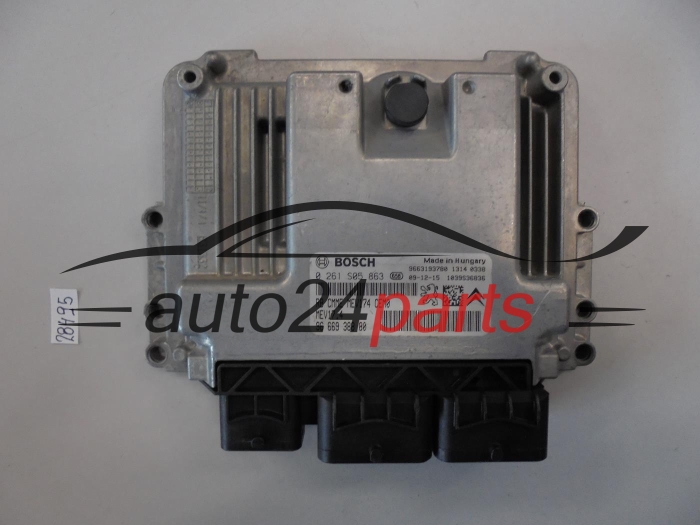 KOMPUTER STEROWNIK SILNIKA CITROEN PEUGEOT 0261S05863 9666938880
