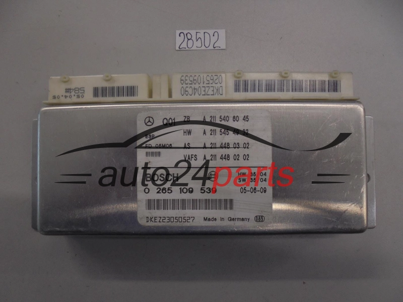 ABS STEROWNIK ESP MERCEDES 0265109539 A2115406045 A2115454932 A2114480302 A2114480202