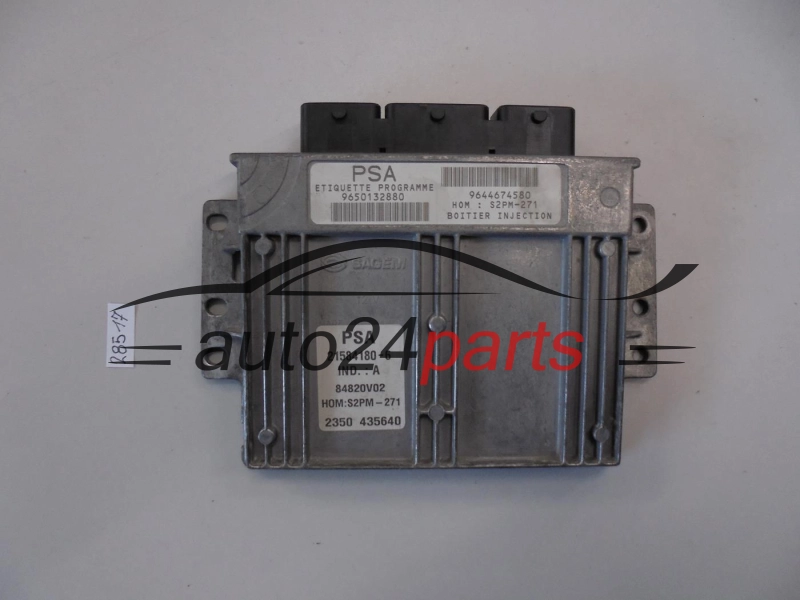 KOMPUTER STEROWNIK SILNIKA CITROEN 21584180-6 9644674580 9650132880