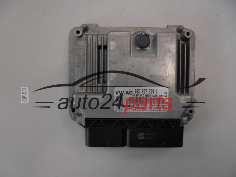 Sterownik silnika VOLKSWAGEN AUDI 0261S21180 05E907309C - 28523