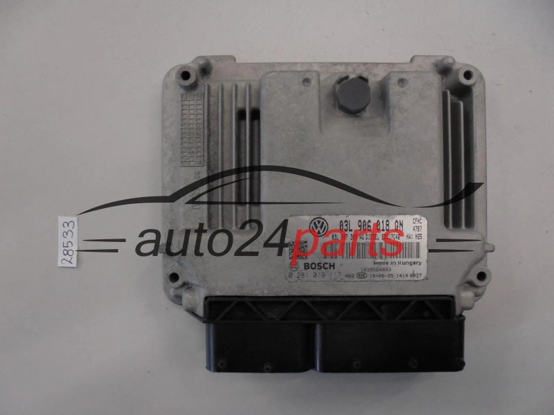 Sterownik silnika SKODA 0281019117 03L906018QN EDC17C46 - 28533 31785