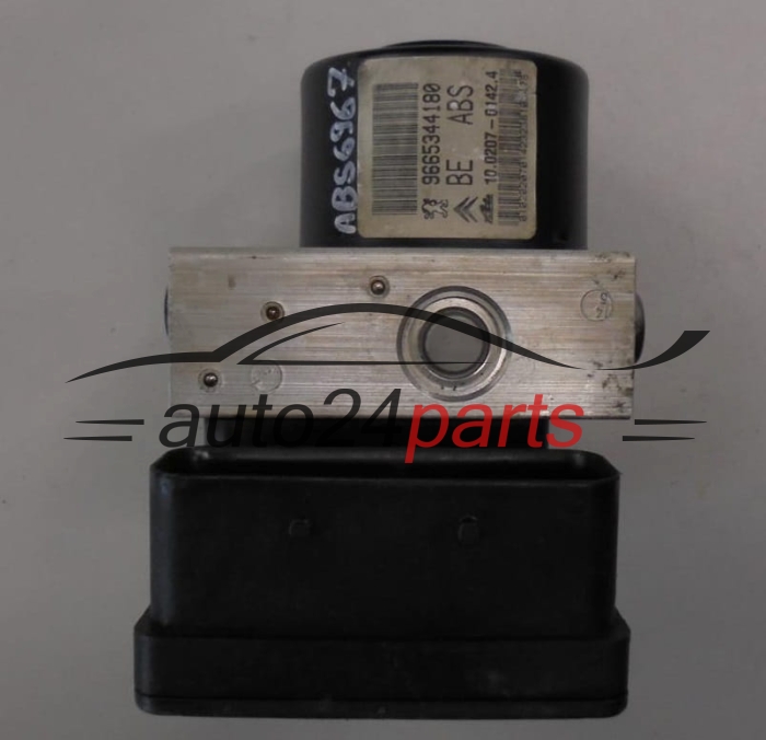 ABS POMPA I STEROWNIK CITROEN PEUGEOT 9665344180, 10.0207-0142.4, 10020701424, 10.0970-1153.3, 10097011533