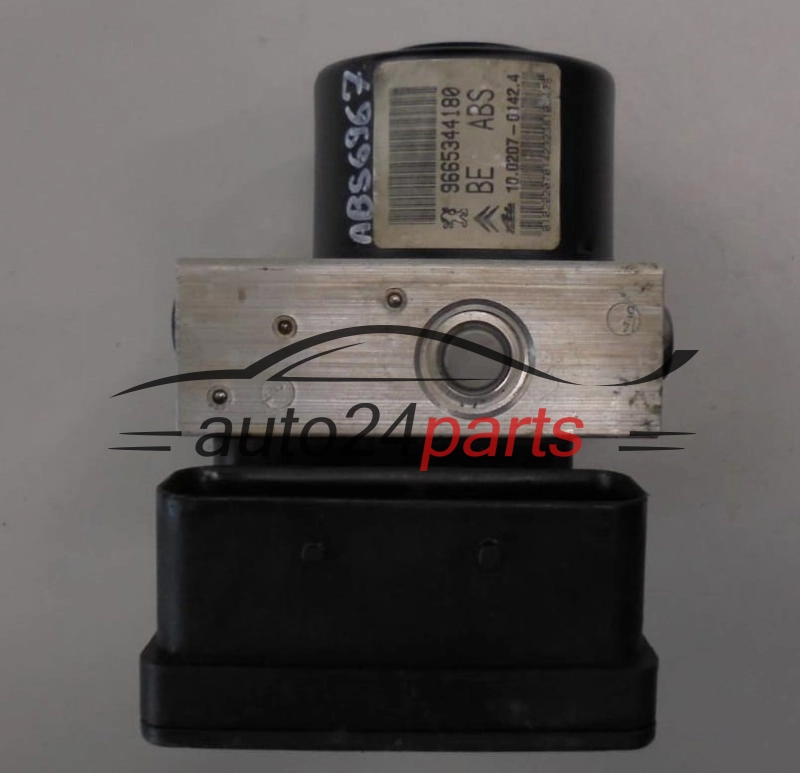 ABS POMPA I STEROWNIK CITROEN PEUGEOT 9665344180, 10.0207-0142.4, 10020701424, 10.0970-1153.3, 10097011533