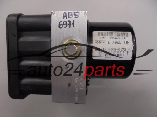 ABS POMPA FORD FOCUS 3M51-2C405-HA, 3M512C405HA, 10.0206-0172.4, 10020601724, 10.0960-0115.3, 10096001153