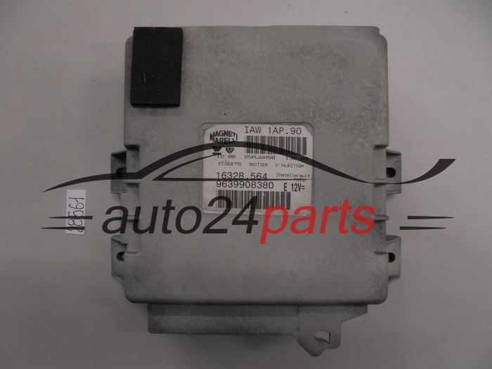 KOMPUTER STEROWNIK SILNIKA PEUGEOT 206 MAGNETI MARELLI IAW 1AP.90, IAW1AP90, 16328.554, 16328554, 9639908380 E -