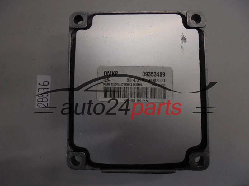 Sterownik silnika OPEL ASTRA ZAFIRA 09353489 09353489DMKP HSFI-2.1