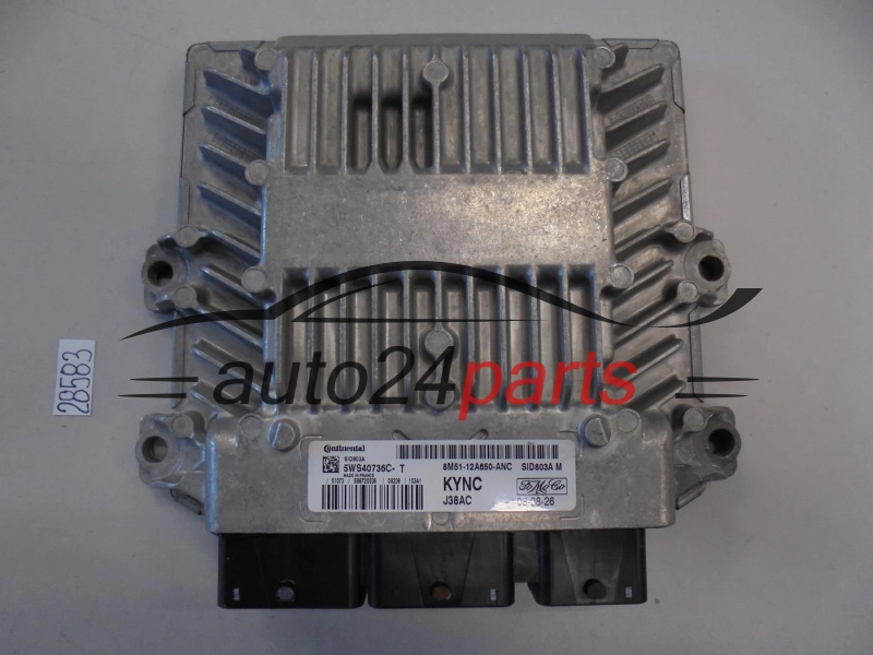 KOMPUTER STEROWNIK SILNIKA FORD 8M51-12A650-ANC 8M5112A650ANC 5WS40736C-T