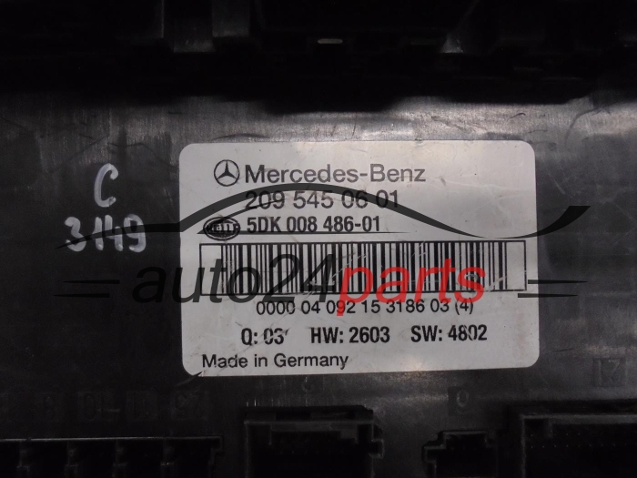 CENTRALKA MODUL SAM MERCEDES BENZ 2095450601 5DK008486-01