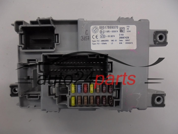 CENTRALKA MODUL FIAT 00517869370