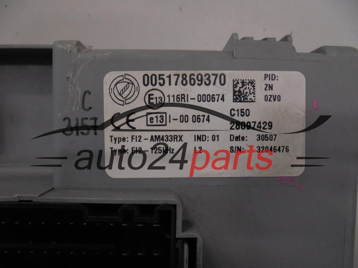 CENTRALKA MODUL FIAT 00517869370