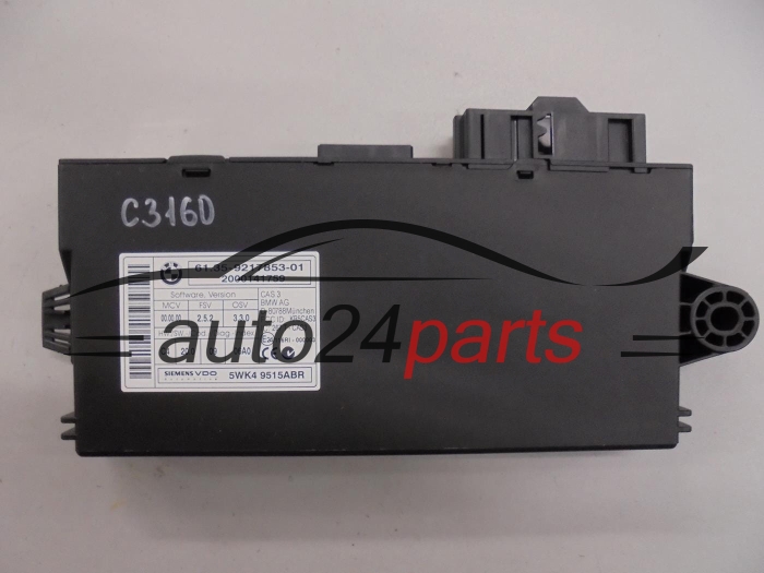 BMW 5WK49515ABR 61.35-9217853-01 61359217853-01