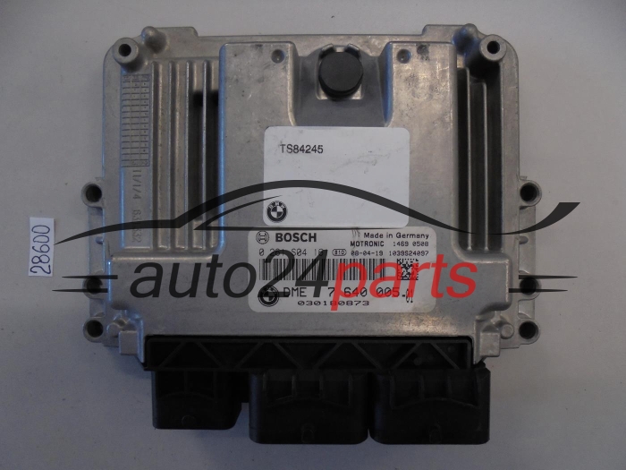 KOMPUTER STEROWNIK SILNIKA BMW MINI 1.6 BOSCH 0 261 S04 161, 0261S04161, DME 7 640 005, DME 7640005
