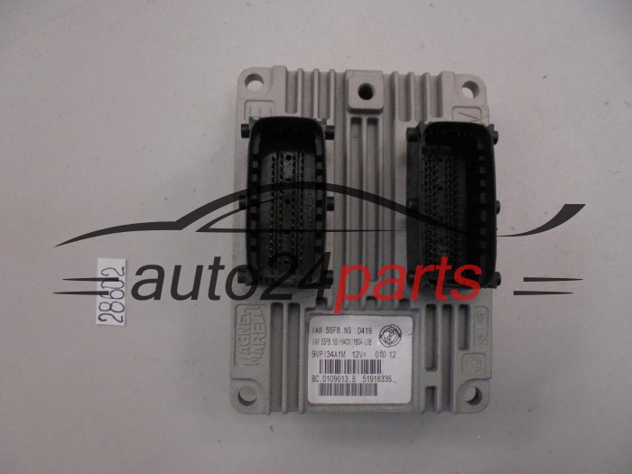 KOMPUTER STEROWNIK SILNIKA FIAT IAW 5SF8.NS, IAW5SF8NS, IAW5SF8, 51918335