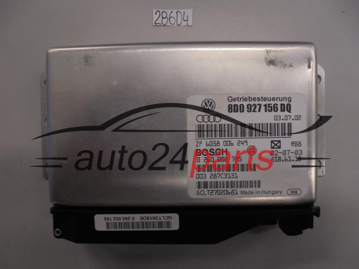STEROWNIK SKRZYNI AUTOMATYCZNEJ AUDI VOLKSWAGEN 2.5 TDI BOSCH 0 260 002 785, 0260002785, 8D0 927 156 DQ, 8D0927156DQ
