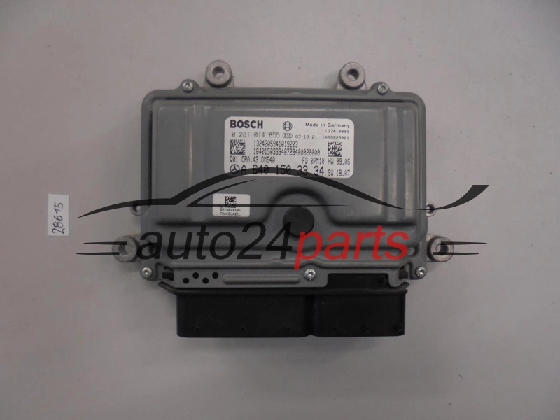 KOMPUTER STEROWNIK SILNIKA MERCEDES BENZ 0281014855 A6401503334 CRA.43