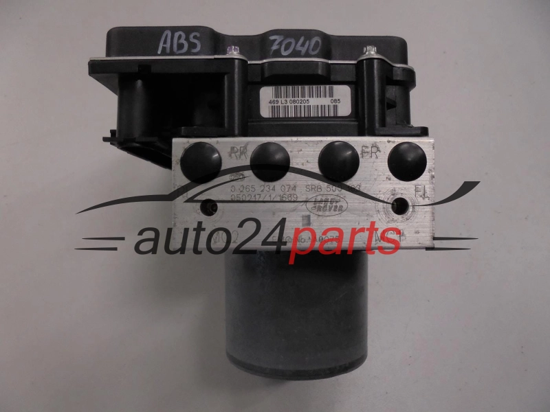 Pompa ABS i sterownik Range Rover 0265234074 SRB500164 0265950337