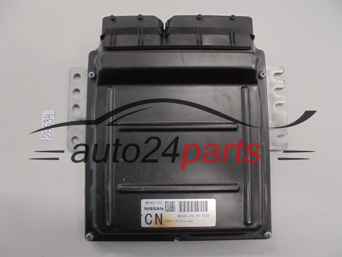 KOMPUTER STEROWNIK SILNIKA NISSAN MURANO 3.5 MEC63760, MEC63-760 CN B1 4Y16