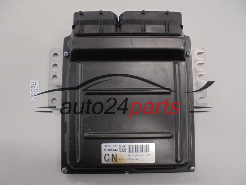 KOMPUTER STEROWNIK SILNIKA NISSAN MURANO 3.5 MEC63760, MEC63-760 CN B1 4Y16