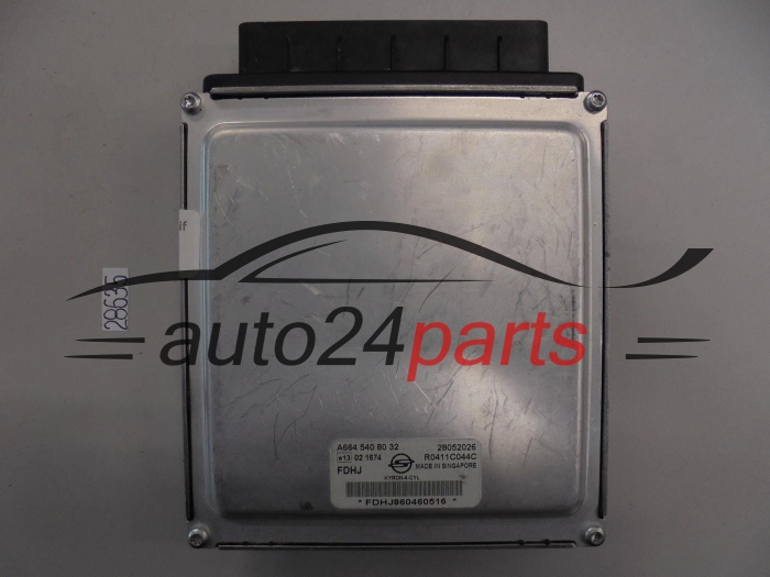 KOMPUTER STEROWNIK SILNIKA SSANGYONG KYRON A6645408032, A664 540 80 32, R0411C044C