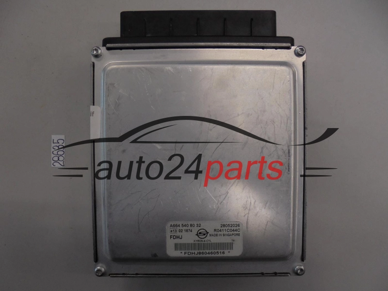KOMPUTER STEROWNIK SILNIKA SSANGYONG KYRON A6645408032, A664 540 80 32, R0411C044C