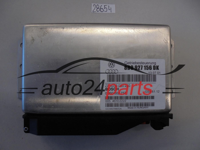 STEROWNIK SKRZYNI AUTOMATYCZNEJ AUDI VW VOLKSWAGEN 2.8 BOSCH 0 260 002 757, 0260002757, 8D0 927 156 DK, 8D0927156DK