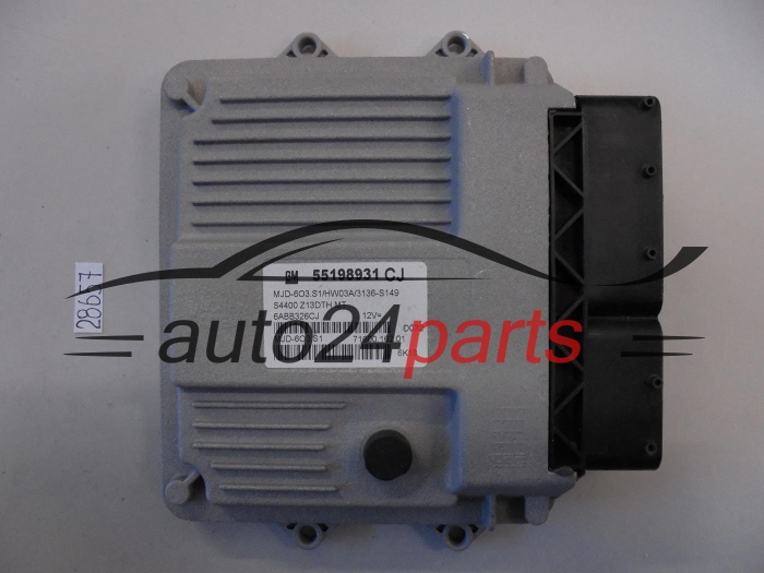 Calculateur Moteur OPEL CORSA D 1.3 CDTI Z13DTH MAGNETI MARELLI   MJD6O3S1  MJD603S1  GM55198931CJ  7160016202