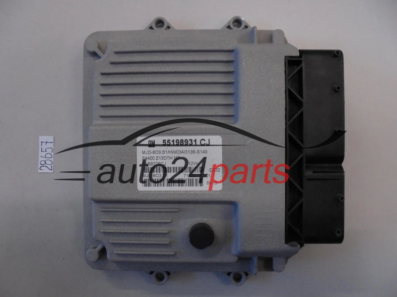 KOMPUTER STEROWNIK SILNIKA OPEL CORSA D 1.3 CDTI Z13DTH MAGNETI MARELLI   MJD6O3S1  MJD603S1  GM55198931CJ  7160016202