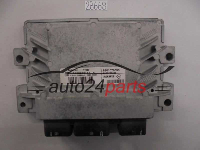 KOMPUTER STEROWNIK SILNIKA RENAULT TWINGO 1.1 S120200117 A, S120200117A, 8201076690