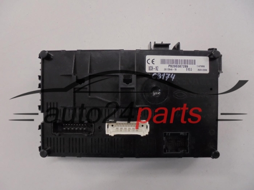 CENTRALKA MODUL STEROWNIK KOMFORTU BSI RENAULT CLIO SAGEM UCH-N2, P8200387289, 28112548-7B, 281125487B