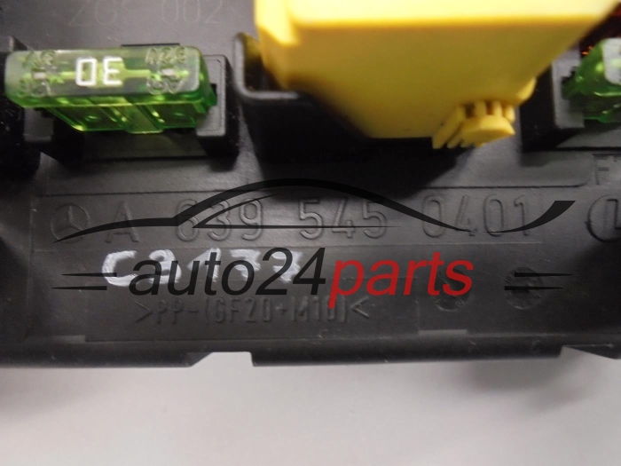 CENTRALKA MODUL STEROWNIK KOMFORTU BSI MERCEDES VITO HELLA A 639 545 0401, A6395450401, 518878004