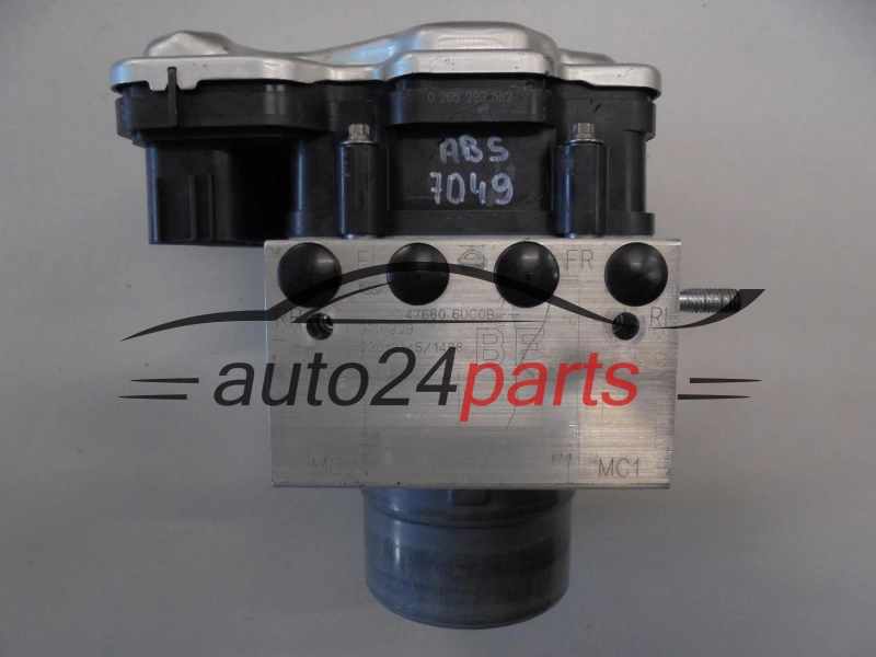 POMPA ABS I STEROWNIK NISSAN 0265293582 476606UC0B 0265956953