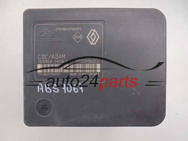 Pompa ABS i sterownik Renault 8200345940C 10096014283