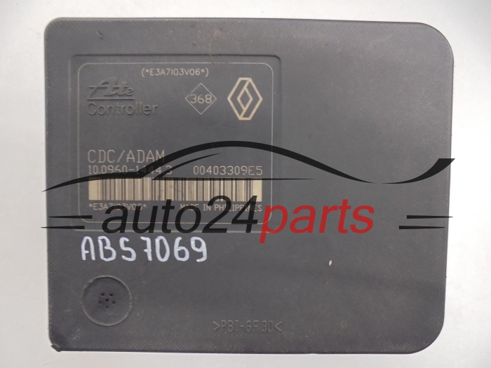 ABS POMPA I STEROWNIK RENAULT ESPACE 8200808145 10.0206-0346.4 10020603464 10.0960-1444.3 10096014443