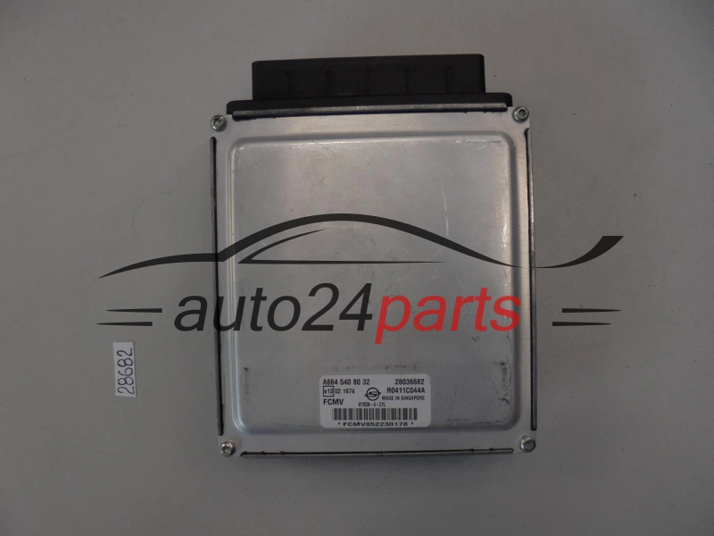 KOMPUTER STEROWNIK SILNIKA SSANGYONG KYRON A6645408032 R0411C044A 28036682