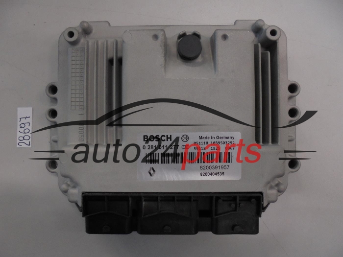 KOMPUTER STEROWNIK SILNIKA RENAULT MASTER MASCOTT 3.0 DCI BOSCH 0 281 011 277, 0281011277, 8200391957, 8200404535