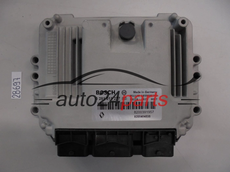 KOMPUTER STEROWNIK SILNIKA RENAULT MASTER MASCOTT 3.0 DCI BOSCH 0 281 011 277, 0281011277, 8200391957, 8200404535
